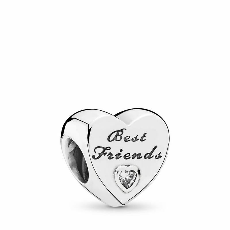 Pandora Friendship Heart Sale NZ, Sterling Silver (394786-ZBW)